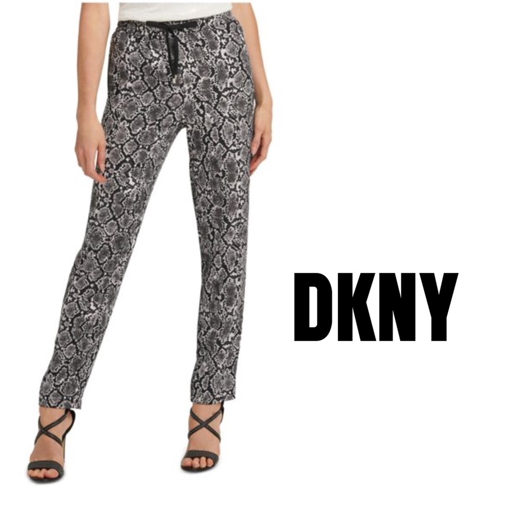 NEW DKNY Snake Skin Joggers